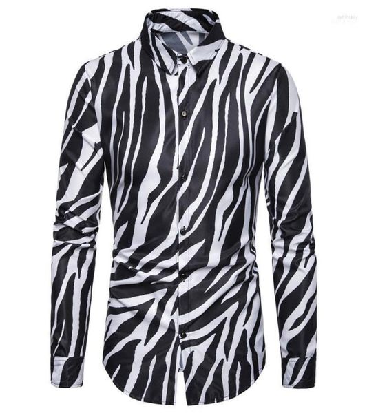 nightclub party zebra striped mens shirts casual slim fit long sleeve camisa social dress chemise homme 3xl1 sybi225584769, White;black
nightclub party zebra striped mens shirts casual slim fit long sleeve camisa social dress chemise homme 3xl1 sybi225584769, White;black