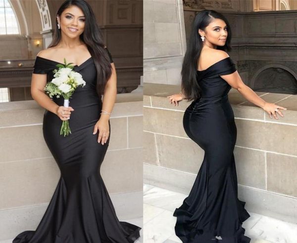 black mermaid long bridesmaid dresses plus size off the shoulder ruched floor length garden maid of honor wedding party guest gown2684795, White;pink
black mermaid long bridesmaid dresses plus size off the shoulder ruched floor length garden maid of honor wedding party guest gown2684795, White;pink
