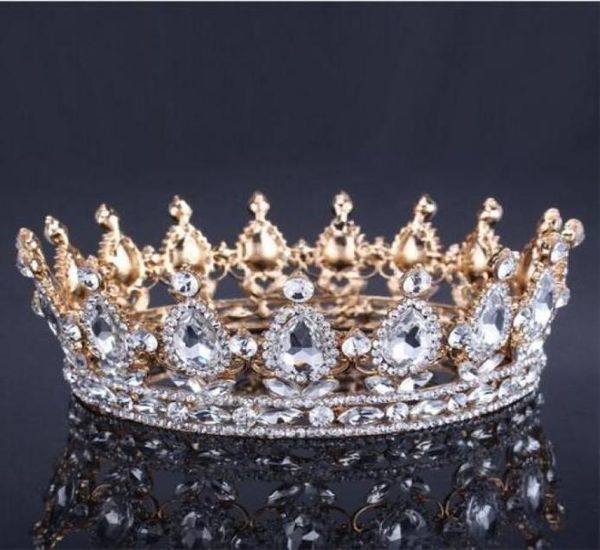 luxury vintage gold wedding crown alloy bridal tiara baroque queen king crown gold color rhinestone tiara crown1968510, Silver
luxury vintage gold wedding crown alloy bridal tiara baroque queen king crown gold color rhinestone tiara crown1968510, Silver