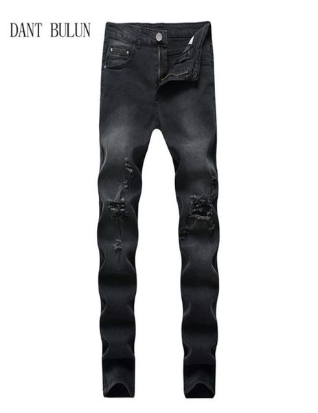 black ripped jeans men slim skinny holes biker jeans destroyed mens designer jogger pants hip hop street trousers6083393, Blue
black ripped jeans men slim skinny holes biker jeans destroyed mens designer jogger pants hip hop street trousers6083393, Blue