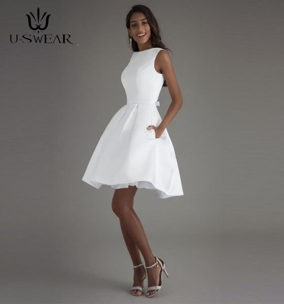 uswear 2019 white short evening dresses oneck sleeveless backless simple party prom formal gowns vestidos robe2486940, White;black
uswear 2019 white short evening dresses oneck sleeveless backless simple party prom formal gowns vestidos robe2486940, White;black
