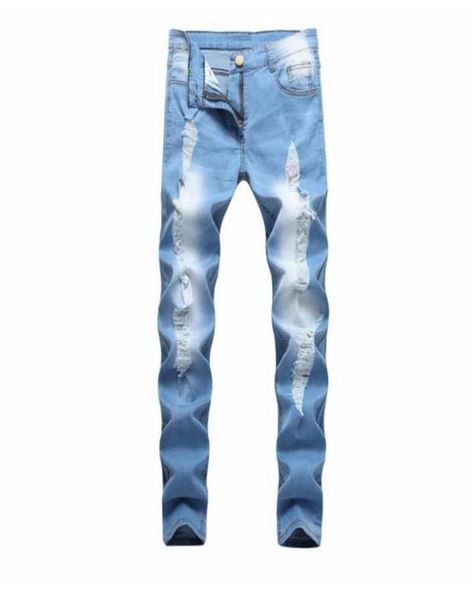 new solid color frayed men039s tight denim pants jeans men039s ripped jeans men039s trousers7884670, Blue
new solid color frayed men039s tight denim pants jeans men039s ripped jeans men039s trousers7884670, Blue