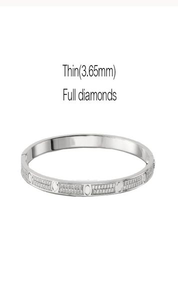 bangles thin love bracelet with screwdriver gold rose platinum full diamond designer bangles fashion jewelry womans 365mm bracele1249538, Black
bangles thin love bracelet with screwdriver gold rose platinum full diamond designer bangles fashion jewelry womans 365mm bracele1249538, Black