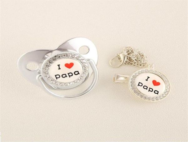 pacifiers i love papa bling silver baby pacifier with clip infant soother bpa silicone dummy nipples for shower gift chupeta263c9829985
pacifiers i love papa bling silver baby pacifier with clip infant soother bpa silicone dummy nipples for shower gift chupeta263c9829985