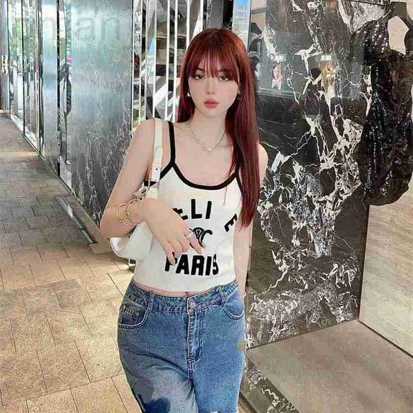women's tanks & camis designer high version 23ss summer new luxury cel letter printing screen red same women's short camisole vc9v, White
women's tanks & camis designer high version 23ss summer new luxury cel letter printing screen red same women's short camisole vc9v, White