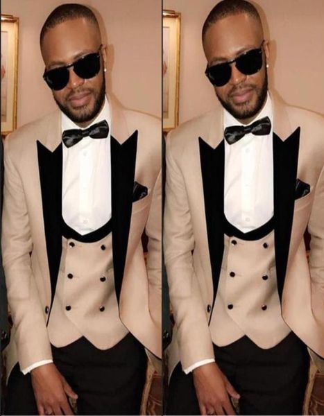 black lapel wedding suits champagne 3 pieces mens prom dinner male suits 2020 blazer groom tuxedo groom wear jacketpantsvest9974014, White;black
black lapel wedding suits champagne 3 pieces mens prom dinner male suits 2020 blazer groom tuxedo groom wear jacketpantsvest9974014, White;black