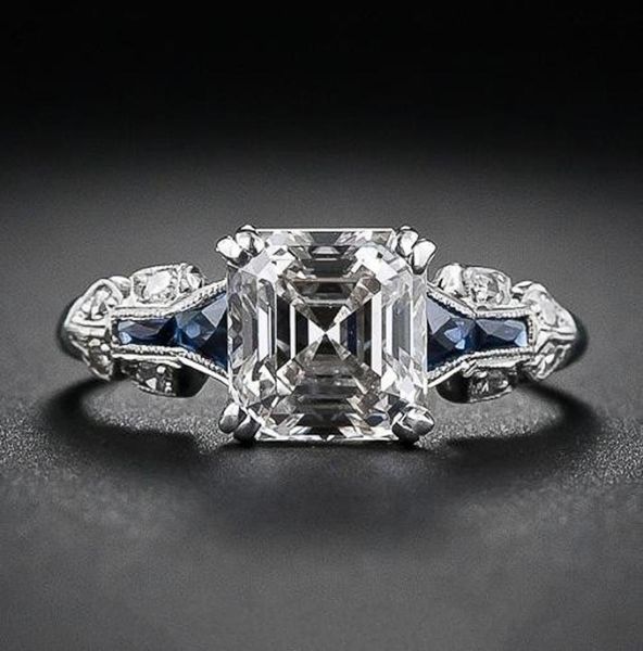 geometric square wedding band finger rings simple blue zircon women ring plated silver color elegant charm banquet jewelry anel6821663, Golden;silver
geometric square wedding band finger rings simple blue zircon women ring plated silver color elegant charm banquet jewelry anel6821663, Golden;silver