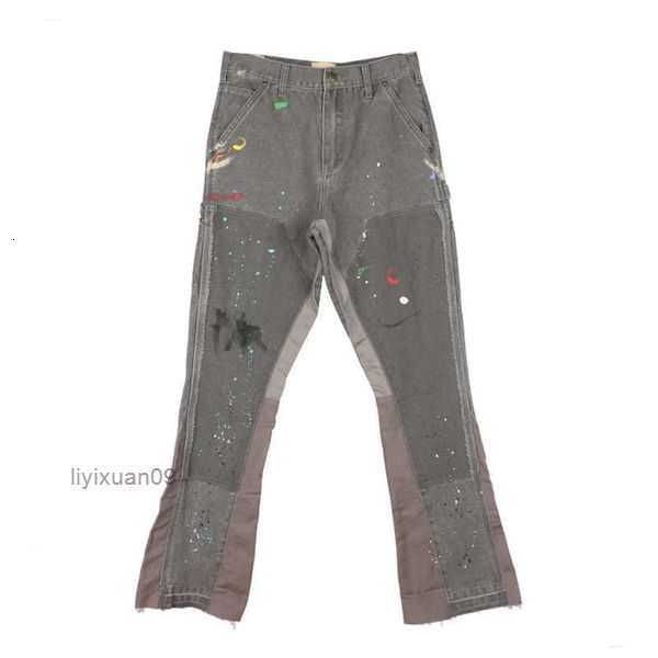 othing fashion pant galleryes depts speckled jeans stitched overalls virgil high street pants flared sweatpants rock streetwear jogger trous, Black
othing fashion pant galleryes depts speckled jeans stitched overalls virgil high street pants flared sweatpants rock streetwear jogger trous, Black