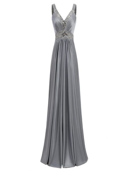 beaded v neck satin bridesmaid dresses 2019 floor length prom gowns lace up party dress gray4680934, White;pink
beaded v neck satin bridesmaid dresses 2019 floor length prom gowns lace up party dress gray4680934, White;pink