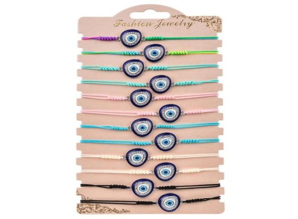 12pcslot whole braided rope bracelet blue turkish evil eye charms bracelet couples women adjustable string jewelry6688122, Golden;silver
12pcslot whole braided rope bracelet blue turkish evil eye charms bracelet couples women adjustable string jewelry6688122, Golden;silver