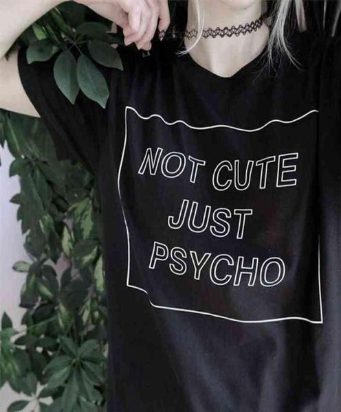 women cool not cute just psycho tumblr grunge style t shirt woman tee fashion street hippie punk womens tshirt clothes30620308184347, White
women cool not cute just psycho tumblr grunge style t shirt woman tee fashion street hippie punk womens tshirt clothes30620308184347, White