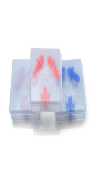 10sets x waterproof soft silicone swimming set nose clip with ear plug earplug with box asssorted colours50549026062586
10sets x waterproof soft silicone swimming set nose clip with ear plug earplug with box asssorted colours50549026062586