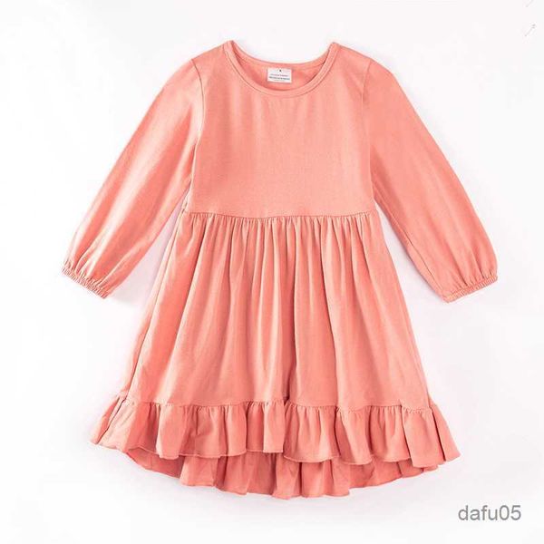 girl's dresses exclusive girlymax fall winter baby girls kids children clothes dress twirl knee length solid color long sleeve r230810, Red;yellow 
girl's dresses exclusive girlymax fall winter baby girls kids children clothes dress twirl knee length solid color long sleeve r230810, Red;yellow