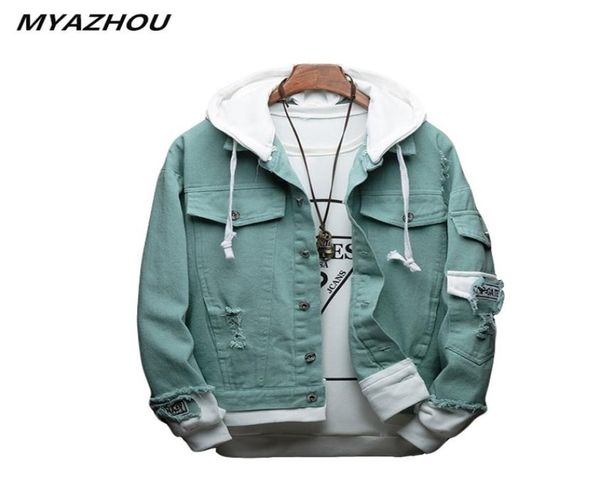 autumn hooded denim jacket men039s fake two pieces solid color loose coat fashion designer men039s casual denim jacket s3xl3678580, Black;brown
autumn hooded denim jacket men039s fake two pieces solid color loose coat fashion designer men039s casual denim jacket s3xl3678580, Black;brown