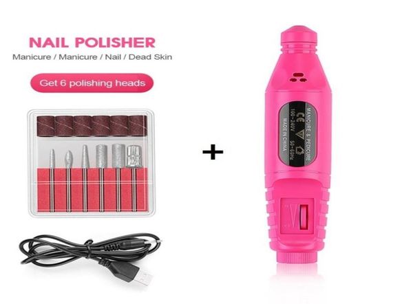 nad003 2000rpm usb nail drill machine electric manicure pen pedicure nail file tools 6 bits nail drill machine1112669, Silver
nad003 2000rpm usb nail drill machine electric manicure pen pedicure nail file tools 6 bits nail drill machine1112669, Silver