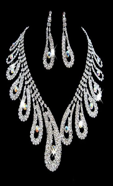 fashion rhinestones bridal jewelry sets silver crystals wedding necklaces and earrings for bride prom evening party accessories4019892, White
fashion rhinestones bridal jewelry sets silver crystals wedding necklaces and earrings for bride prom evening party accessories4019892, White