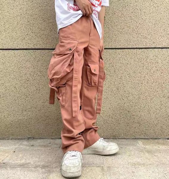 multipockets heavy mens cargo pants elastic waist straight wide leg couple overalls trousers8561682, Black
multipockets heavy mens cargo pants elastic waist straight wide leg couple overalls trousers8561682, Black