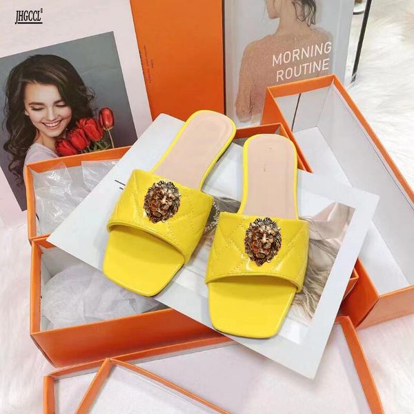 new high-heeled shoes women's sandals hardware buckle all-match summer slippers t14, Black
new high-heeled shoes women's sandals hardware buckle all-match summer slippers t14, Black
