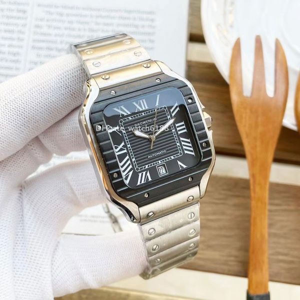 mens watch gold square 40mm geneva genuine stainless steel black bracelet fashion auto date watchs montre de luxe wristwatches gold and silv, Slivery;brown
mens watch gold square 40mm geneva genuine stainless steel black bracelet fashion auto date watchs montre de luxe wristwatches gold and silv, Slivery;brown