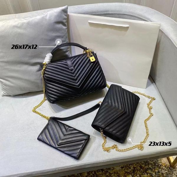 genuine leather fashion woman shoulder bags three-piece totes chain belt handbag classic pattern design super large capacity gifts 11
genuine leather fashion woman shoulder bags three-piece totes chain belt handbag classic pattern design super large capacity gifts 11