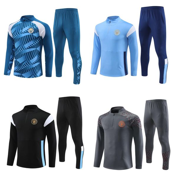 kids tracksuit mans cities training kit aldult football kits soccer training kit /23/24 long sleeve pull zipper jogging sets, Black
kids tracksuit mans cities training kit aldult football kits soccer training kit /23/24 long sleeve pull zipper jogging sets, Black