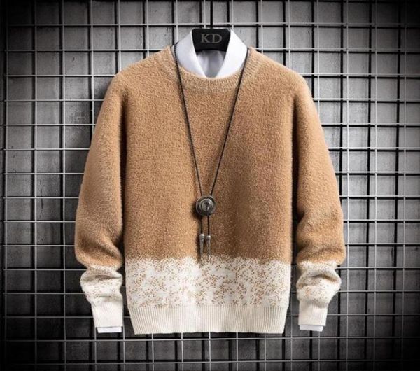 2021 new men039s sweaters autumn and winter wear korean fashion warm fit knitted sweater men pullovers patchwork trendy fleece69776798869, White;black
2021 new men039s sweaters autumn and winter wear korean fashion warm fit knitted sweater men pullovers patchwork trendy fleece69776798869, White;black