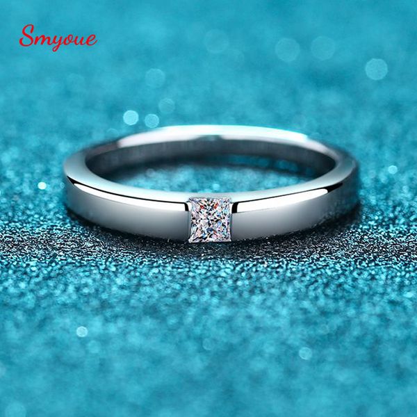 wedding rings smyoue 0 3ct princess cut engagement ring for women men colorless diamond weddig bands sterling silver bridal gift 230804, Slivery;golden
wedding rings smyoue 0 3ct princess cut engagement ring for women men colorless diamond weddig bands sterling silver bridal gift 230804, Slivery;golden