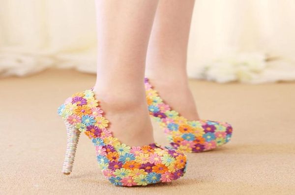 colorful lace flower wedding shoes multicolor pearl high heel banquet pumps handmade prom party shoes multicolor2873396, Black
colorful lace flower wedding shoes multicolor pearl high heel banquet pumps handmade prom party shoes multicolor2873396, Black