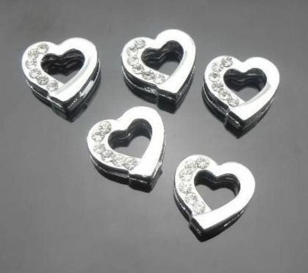100pcslot 8mm half rhinestones silver heart slide charms fit for 8mm diy leather wristband bracelet diy jewelry findings4046902, Bronze;silver
100pcslot 8mm half rhinestones silver heart slide charms fit for 8mm diy leather wristband bracelet diy jewelry findings4046902, Bronze;silver