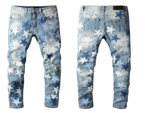 2022ss mens jeans distressed motorcycle biker jean rock skinny slim ripped hole letter brand hip hop denim pants5523317, Blue
2022ss mens jeans distressed motorcycle biker jean rock skinny slim ripped hole letter brand hip hop denim pants5523317, Blue