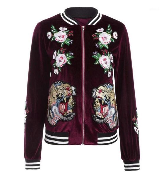 whole fashion women slim velvet jacket bomber embroidered tiger casaco feminino120633146918748, Black;brown
whole fashion women slim velvet jacket bomber embroidered tiger casaco feminino120633146918748, Black;brown