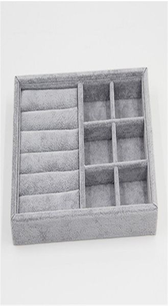 new gray velvet jewelry display tray ring earring bracelet necklace pendants tray holder box jewelry storage tray orgaizer 2260 q24964073, Black
new gray velvet jewelry display tray ring earring bracelet necklace pendants tray holder box jewelry storage tray orgaizer 2260 q24964073, Black