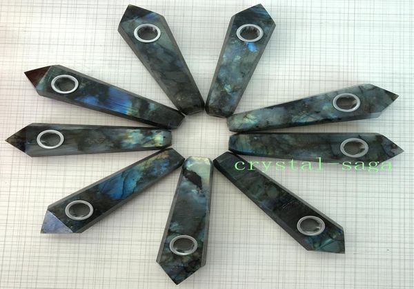 whole natural crystal smoking pipes natural labradorite point gem light quartz crystal wand hand carved smoking pipes2867519, Black
whole natural crystal smoking pipes natural labradorite point gem light quartz crystal wand hand carved smoking pipes2867519, Black