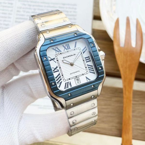 square fine men's wristwatch fine steel watch high end fully automatic mechanical movement mineral tempered glass vast grand treasure b, Slivery;brown
square fine men's wristwatch fine steel watch high end fully automatic mechanical movement mineral tempered glass vast grand treasure b, Slivery;brown