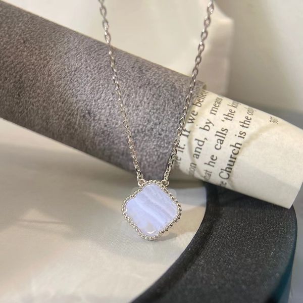 fashion classic necklace jewelry 4 four leaf clover charm pink blue gold colour with diamonds designer jewelry necklaces for women chirstmas, Silver
fashion classic necklace jewelry 4 four leaf clover charm pink blue gold colour with diamonds designer jewelry necklaces for women chirstmas, Silver