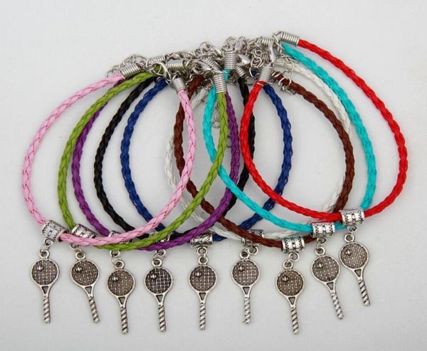 50pcs vintage silver tennis racket charms pendants mixed color braided rope bracelets fashion jewelry diy for womenmen s95572021829181649, Golden;silver
50pcs vintage silver tennis racket charms pendants mixed color braided rope bracelets fashion jewelry diy for womenmen s95572021829181649, Golden;silver