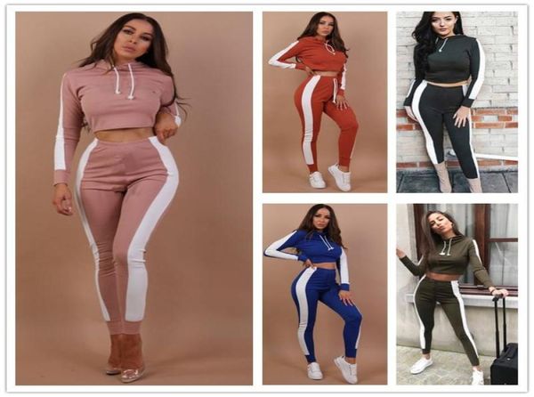 women039s two piece pants 2 pcs sets autumn winter striped stitching longsleeved hooded suits pieces tracksuit women hood3469715, White
women039s two piece pants 2 pcs sets autumn winter striped stitching longsleeved hooded suits pieces tracksuit women hood3469715, White