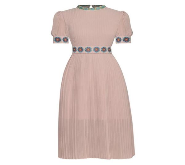 embroidery waist stand collar short sleeve pleated party dress female designer summer 2022 vestidos robe femme5050685, Black
embroidery waist stand collar short sleeve pleated party dress female designer summer 2022 vestidos robe femme5050685, Black