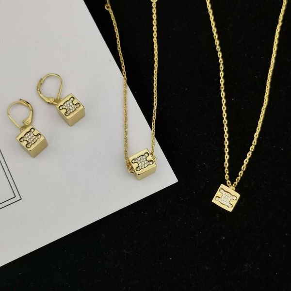 cel home 22 new style square arc de triomphe necklace women's bracelet earrings advanced temperament smooth diamond pendant, Silver
cel home 22 new style square arc de triomphe necklace women's bracelet earrings advanced temperament smooth diamond pendant, Silver