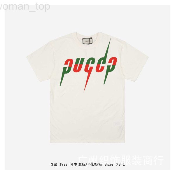 women's t-shirt designer g home 21ss blade lightning digital print white loose short sleeve t-shirt xbob
women's t-shirt designer g home 21ss blade lightning digital print white loose short sleeve t-shirt xbob