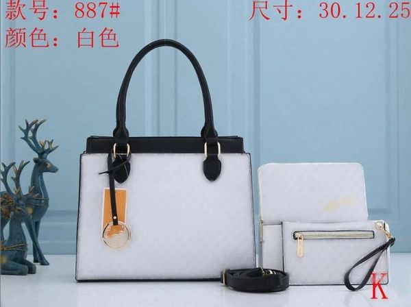 luxurys designer bag 3pcs/set women tote bags handbag crossbody leather purse tote bags female designer wallet mk0012
luxurys designer bag 3pcs/set women tote bags handbag crossbody leather purse tote bags female designer wallet mk0012