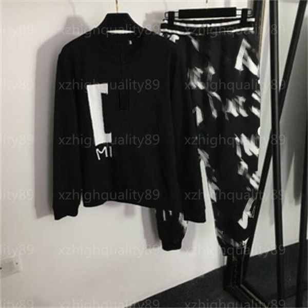women sweatshirt pants two piece set designer tracksuits big letter print round neck long sleeve elastic waist loose pant designers sweatpan, White
women sweatshirt pants two piece set designer tracksuits big letter print round neck long sleeve elastic waist loose pant designers sweatpan, White