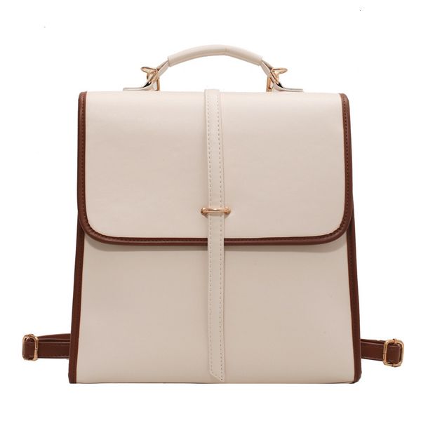 school bag vintage soft pu shoulders backpack british style fashion college students handbag crossbody 230804
school bag vintage soft pu shoulders backpack british style fashion college students handbag crossbody 230804