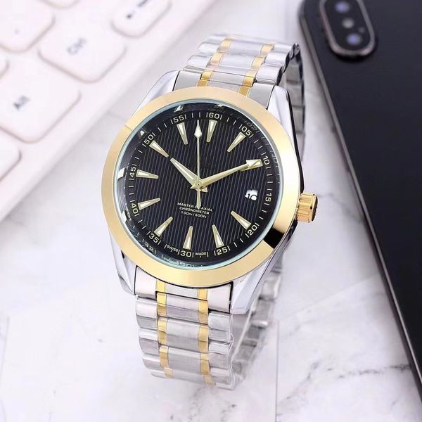 brand-new men's watch business casual steel belt mechanical watch relogio masculino military design sports style 40mm men's watch, Slivery;brown
brand-new men's watch business casual steel belt mechanical watch relogio masculino military design sports style 40mm men's watch, Slivery;brown