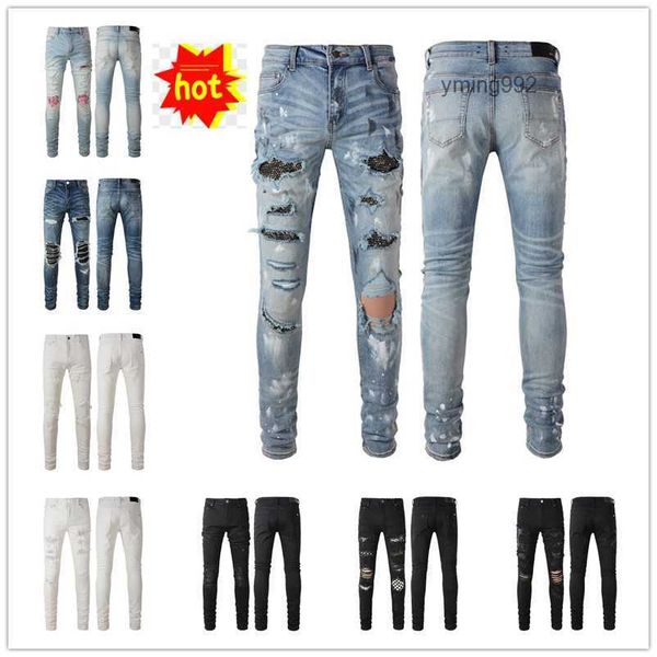 2023 new arrivals amirly mens luxury designer denim jeans holes trousers jean coolguy biker pants man clothing #027, Blue
2023 new arrivals amirly mens luxury designer denim jeans holes trousers jean coolguy biker pants man clothing #027, Blue