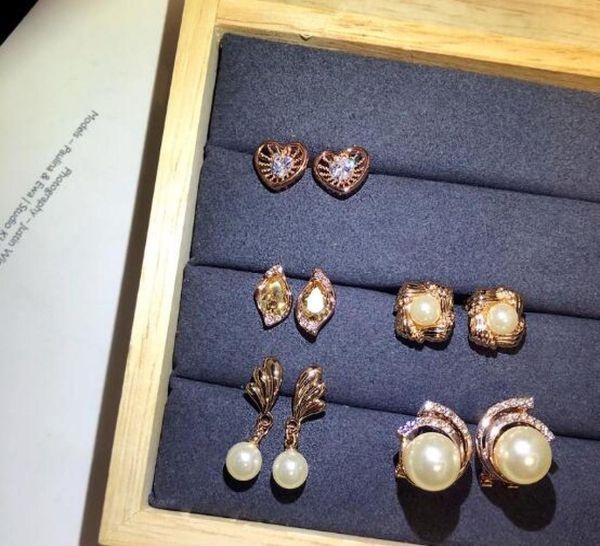 10pairslot mix style fashion stud earrings nail for gift craft jewelry earring wa023912677, Golden;silver
10pairslot mix style fashion stud earrings nail for gift craft jewelry earring wa023912677, Golden;silver