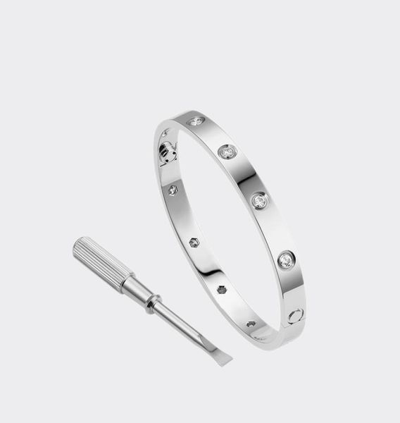 love screw bracelet designer bangle 10 diamond charm bracelets designers jewelry titanium steel goldplated never fade not allergi2431317, Black
love screw bracelet designer bangle 10 diamond charm bracelets designers jewelry titanium steel goldplated never fade not allergi2431317, Black
