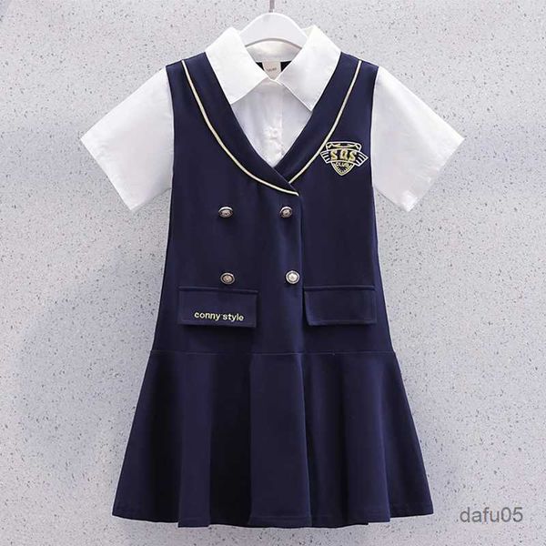 girl's dresses baby children dresses for girls clothes teenagers school uniform summer short sleeve outfits kids preppy dresses costume, Red;yellow
girl's dresses baby children dresses for girls clothes teenagers school uniform summer short sleeve outfits kids preppy dresses costume, Red;yellow