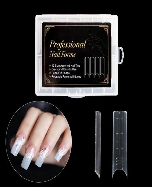 120pcs box clear nail tips forms mold full cover french quick building gel nail extension diy nails accessoires manicure tools7035925, Black
120pcs box clear nail tips forms mold full cover french quick building gel nail extension diy nails accessoires manicure tools7035925, Black
