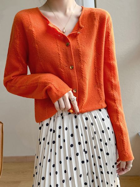 women's knits tee's spring autumn solid oneck cardigan 100 merino wool twist flower cashmere knitted chic grace female clothing 2, White
women's knits tee's spring autumn solid oneck cardigan 100 merino wool twist flower cashmere knitted chic grace female clothing 2, White